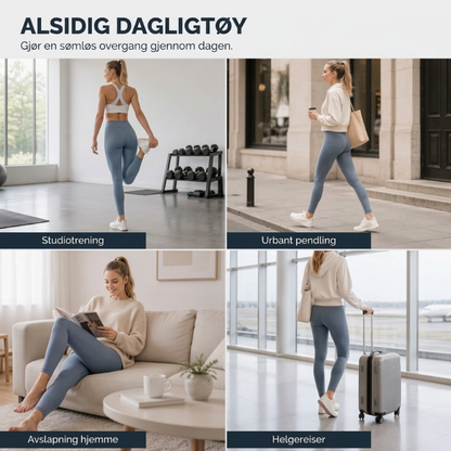 Høytaljede slanke jeans for kvinner