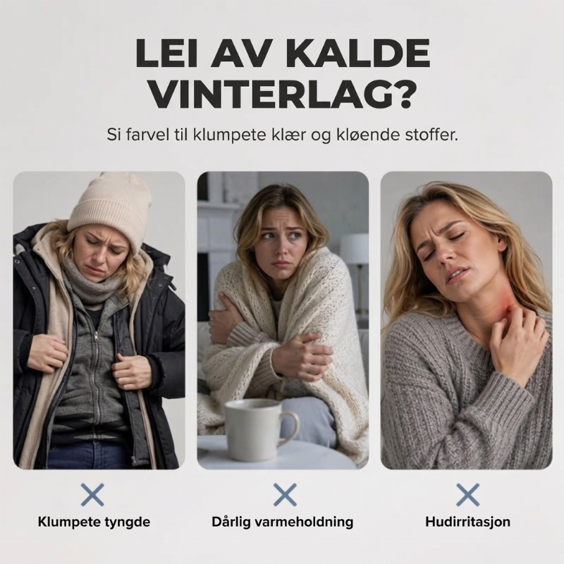 Dame halvt glidelås varm plysj genser