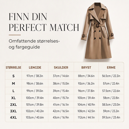 Glatt fall, varig eleganse