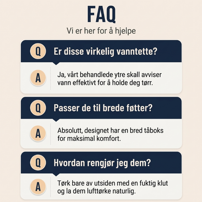 Sklisikre varme vinterstøvler for kvinner