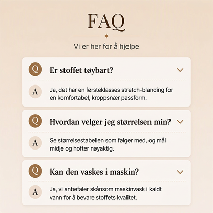 Høy midje stretch utbukser for kvinner