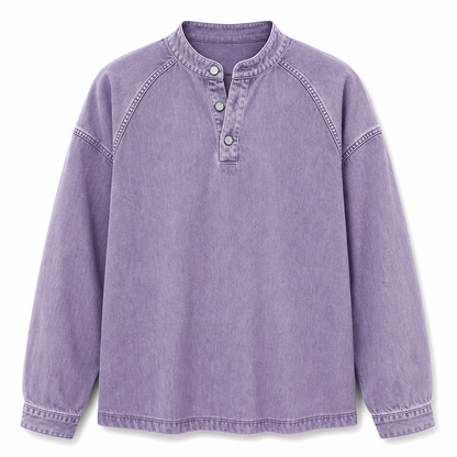 Gensre i vintage-stil, løstsittende og uformell for menn