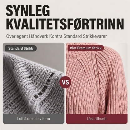 🔥 50% RABATT❄️ | Strikket rullekragekjole for dame – Myk & avslappet vinterpassform