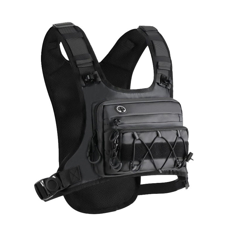 🔥Hot Salg 50% RABATT🔥Sykkelvest foran og bak for menn – Klar for hydrering, 3L oppbevaring, pustende netting 🏃