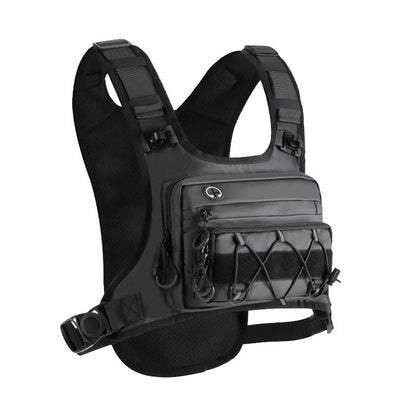 🔥Hot Salg 50% RABATT🔥Sykkelvest foran og bak for menn – Klar for hydrering, 3L oppbevaring, pustende netting 🏃