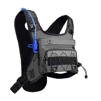 🔥Hot Salg 50% RABATT🔥Sykkelvest foran og bak for menn – Klar for hydrering, 3L oppbevaring, pustende netting 🏃
