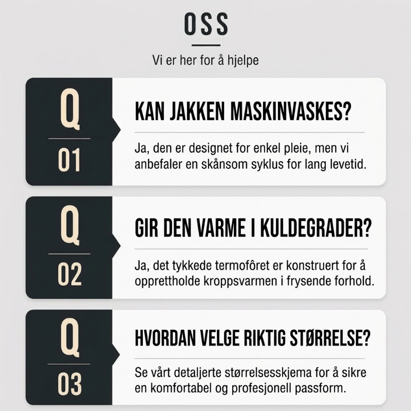 Vanntett herrejakke med hette og plysjfor