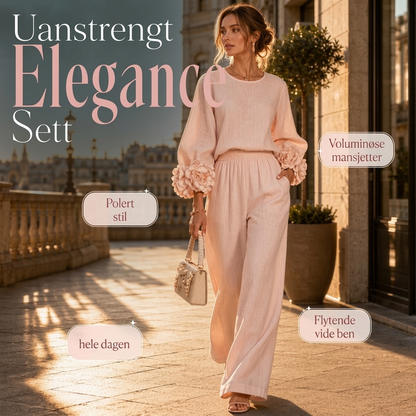 Damesett for uanstrengt eleganse