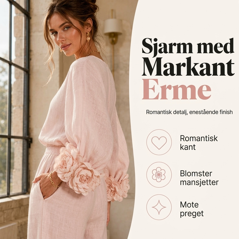 Damesett for uanstrengt eleganse