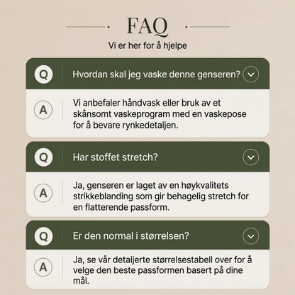 Elegant og koselig strikket topp for kvinner med volangkant