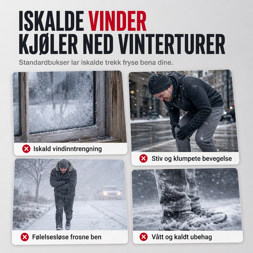 Unisex tykke varme fleecebukser