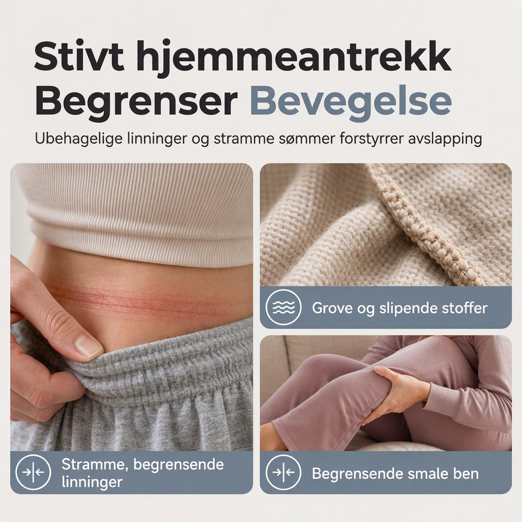Uformelt stripete sett med topp og bukser for kvinner