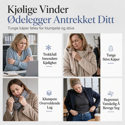Elegant strikket sjal for kvinner, ensfarget, løs passform, allsidig kappe
