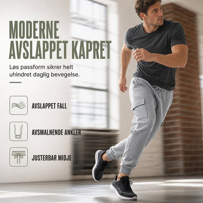 Menns uformelle cargo-joggebukser