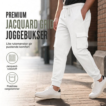 Menns uformelle cargo-joggebukser