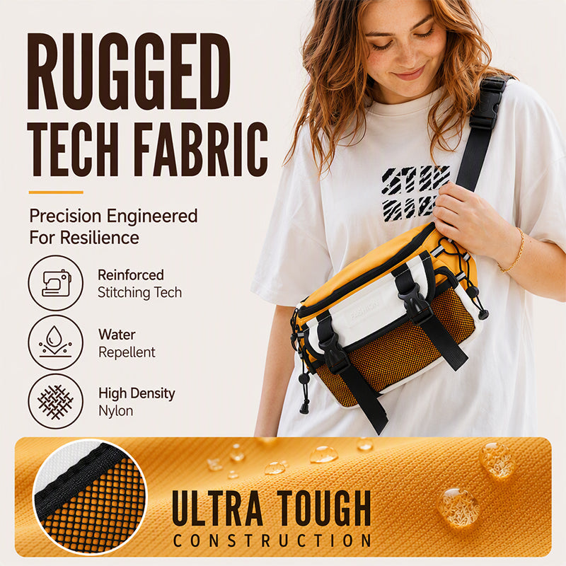 Unisex trendy sports skulderveske