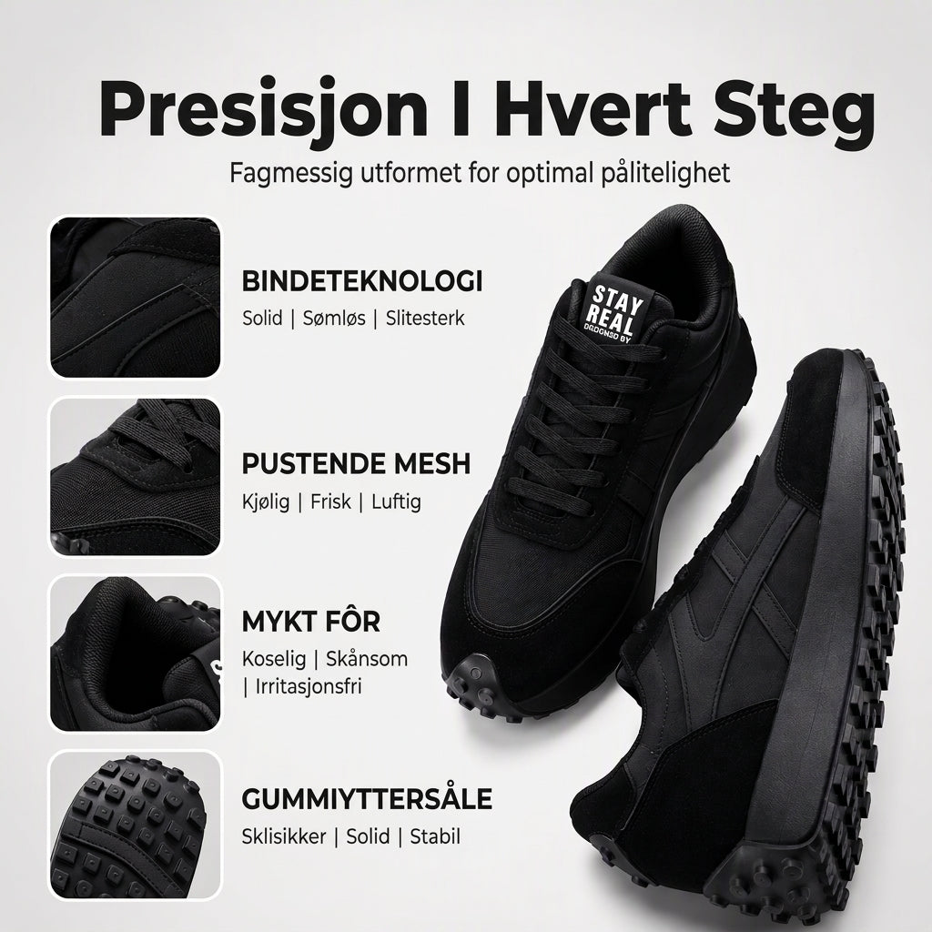 Casual lette plattformsneakers for kvinner