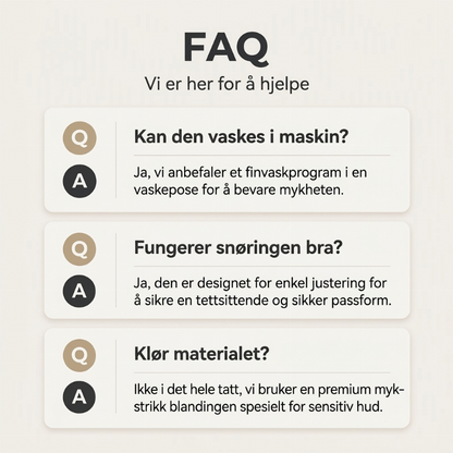 Vindtett og isolerende sykkelhette i balaklava-modell for barn