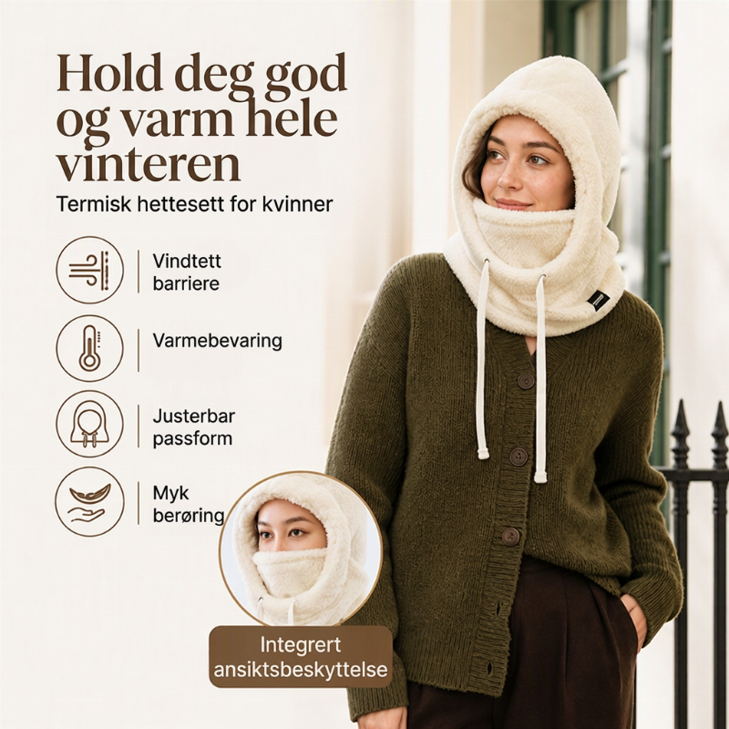 Unisex vindtett termisk sykkelbalaklava