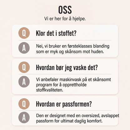 Avslappet genser med kragehals for kvinner