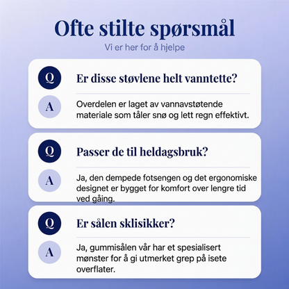Vinterstøvler for kvinner med pelsfôr