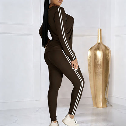 Todelt langermet joggedress for damer