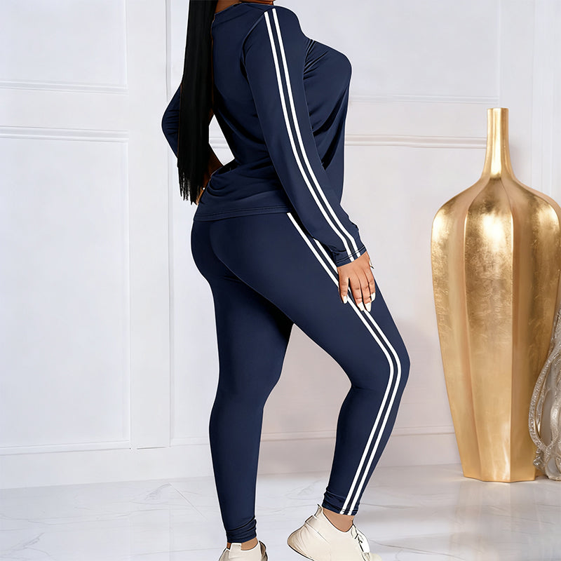 Todelt langermet joggedress for damer
