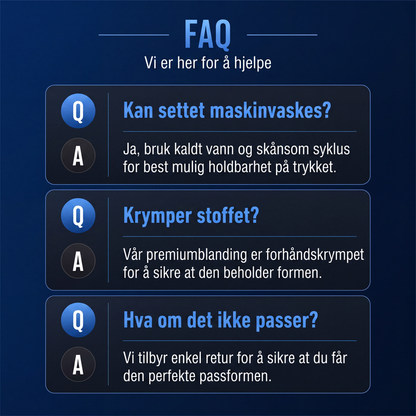 Trykt hettegenser og joggebukse-sett for menn