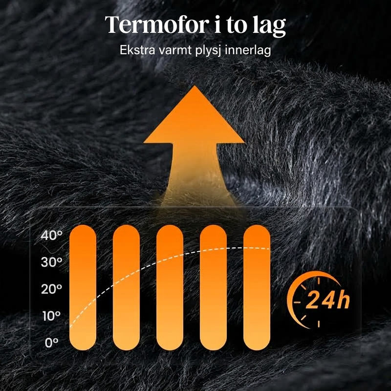 Termisk balaklava-ansiktsmaske med snøring
