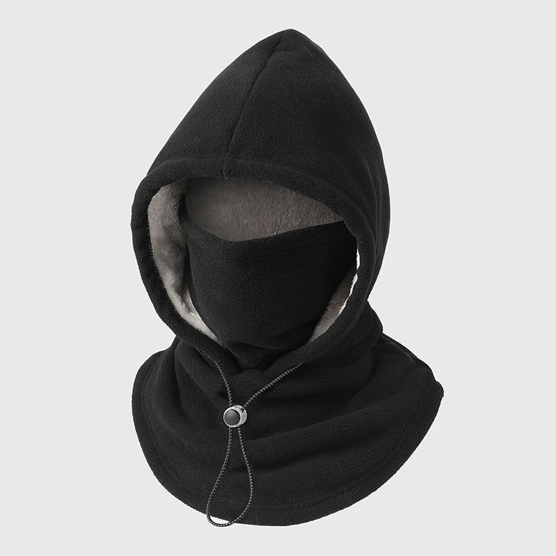 Termisk balaklava-ansiktsmaske med snøring