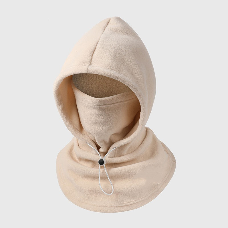 Termisk balaklava-ansiktsmaske med snøring