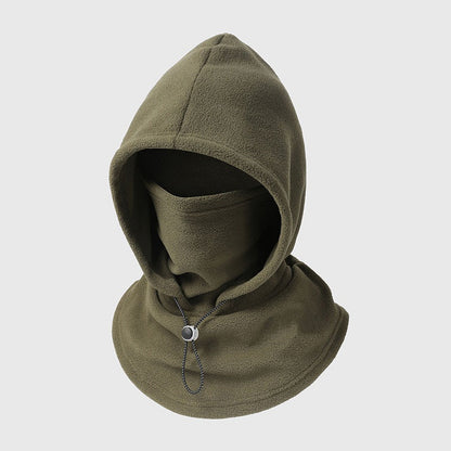 Termisk balaklava-ansiktsmaske med snøring