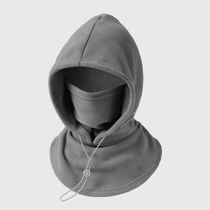 Termisk balaklava-ansiktsmaske med snøring