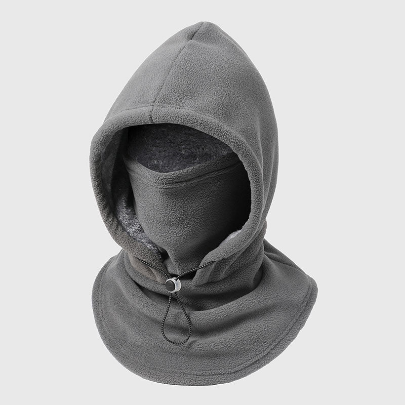 Termisk balaklava-ansiktsmaske med snøring