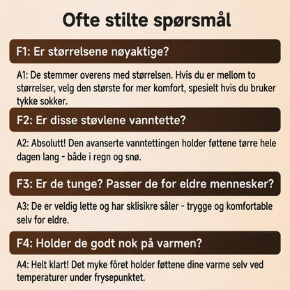 Vanntette snøstøvler i midjesshøyt design med plysjfor for kvinner