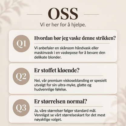 Damegenser med sjalhals og blonderkant
