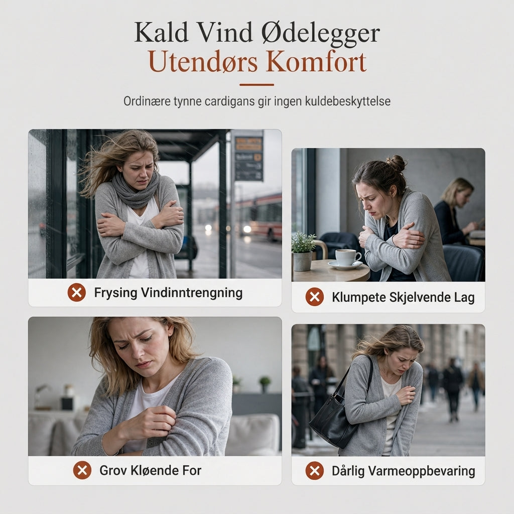 Halvlangt hettegenser for kvinner i bomull