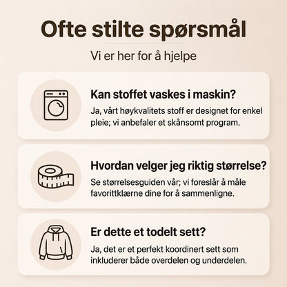 Varmt og koselig hettegenser for kvinner til vinterbruk