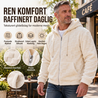 Vinterjakke for menn - Lue og hette
