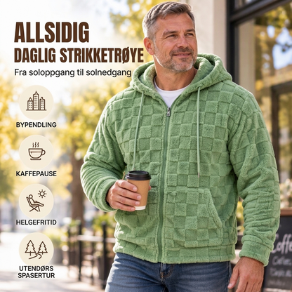 Vinterjakke for menn - Lue og hette