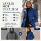 🧥 Damejakke i ull med ståkrage, i vintage-stil