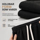 Herre lette fløyelshoser i avslappet stil, løs passform rett ben