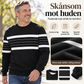 Herre crewneck sweatshirt med striper – Myk og stilren hverdagsfavoritt ✨👕💫