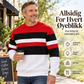 Herre crewneck sweatshirt med striper – Myk og stilren hverdagsfavoritt ✨👕💫