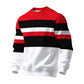 Herre crewneck sweatshirt med striper – Myk og stilren hverdagsfavoritt ✨👕💫