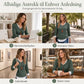 Faux-strikket genser i to lag, uformell pullover