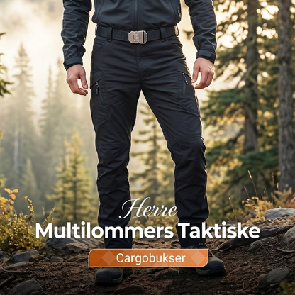 Vanntette, slitesterke taktiske bukser med flere lommer