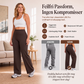 👖 50 % RABATT NÅ! 🍑 Myke bukser med høyt liv og stretch – silkemyke yogaleggings med hold-in-effekt 🧘‍♀️
