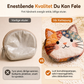 Søt lappete katt-lommebok med mynter og bærbart kortesker, liten kreativ pose for jenter