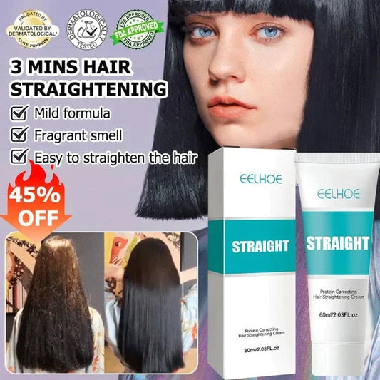 （Kjøp 2 og få 1 gratis）Silk og Keratin Behandling Håret Glattende Krem